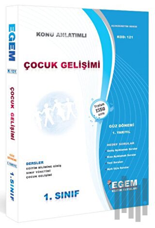 1. Sınıf Çocuk Gelişimi Konu Anlatımlı Soru Bankası Güz Dönemi (1. Yar