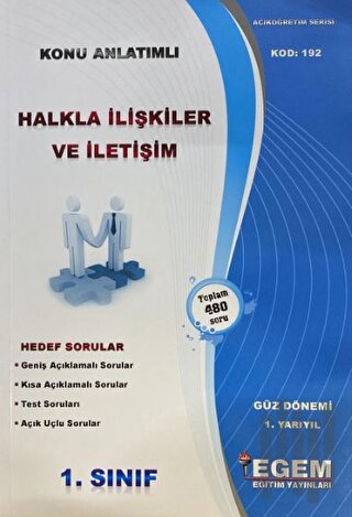 1.Sınıf Halkla İlişkiler ve İletişim | Kitap Ambarı