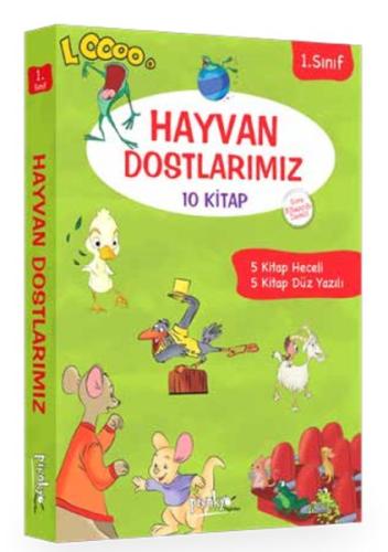 1. Sınıf Hayvan Dostlarımız Serisi (10 Kitap Takım) | Kitap Ambarı