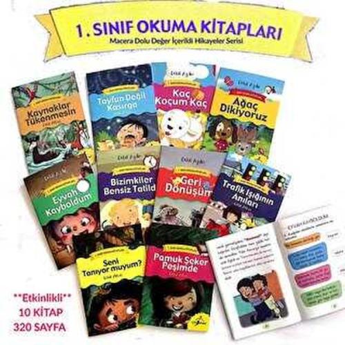 1. Sınıf Okuma Kitapları (10 Kitap Takım) | Kitap Ambarı