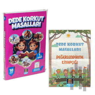 1. Sınıf Okuma Seti Dede Korkut Masalları 10 Kitap + Değerlendirme Kit