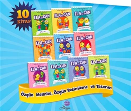 1. Sınıflar için Ela ile Can Serisi (10 Kitap Takım) | Kitap Ambarı