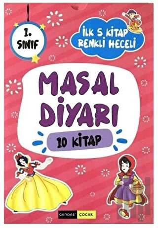 1. Sınıflar için Masal Diyarı Serisi Seti - 10 Kitap Takım | Kitap Amb