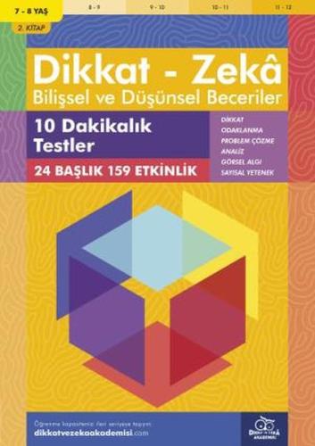 7-8 Yaş Dikkat - Zeka Bilişsel ve Düşünsel Beceriler | Kitap Ambarı