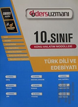 10. Sınıf Türk Dili ve Edebiyatı Ders Fasikülleri | Kitap Ambarı