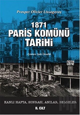 1871 Paris Komünü Tarihi 2. Cilt | Kitap Ambarı