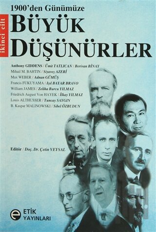 1900’den Günümüze Büyük Düşünürler 2. Cilt | Kitap Ambarı