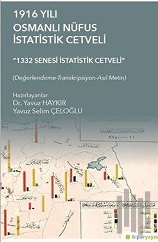 1916 Yılı Osmanlı Nüfus İstatistik Cetveli | Kitap Ambarı