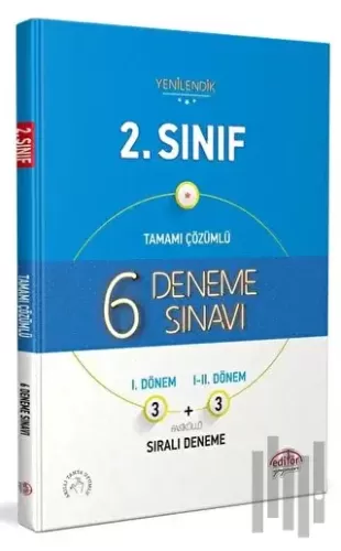 2. Sınıf Tamamı Çözümlü 6 Deneme Sınavı Fasiküllü | Kitap Ambarı