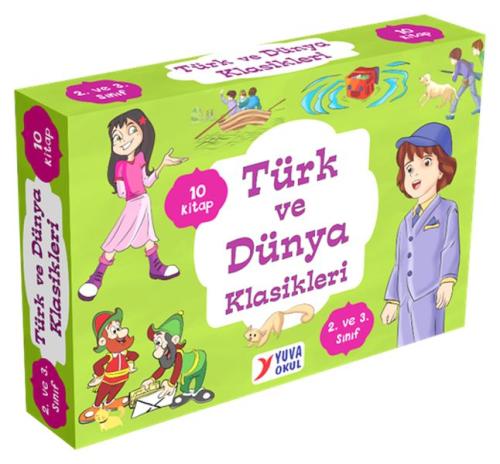 2. ve 3. Sınıf Türk ve Dünya Klasikleri Kutulu Set | Kitap Ambarı