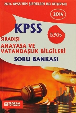 2014 KPSS Sıradışı Anayasa ve Vatandaşlık Bilgileri Soru Bankası | Kit