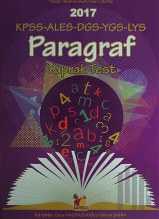 2017 KPSS ALES DGS YGS LYS Paragraf Yaprak Test | Kitap Ambarı