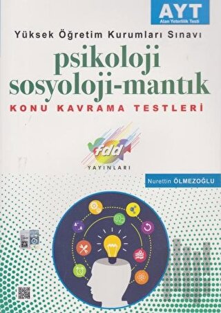 2018 AYT Psikoloji Sosyoloji - Mantık Konu Kavrama Testleri | Kitap Am