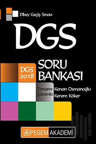 2018 DGS Tamamı Çözümlü Soru Bankası | Kitap Ambarı