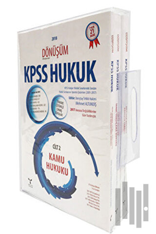 2018 KPSS Dönüşüm Cilt 2 Kamu Hukuku - Modüler Set 3 Kitap | Kitap Amb