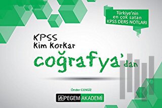 2018 KPSS Kim Korkar Coğrafya Ders Notları | Kitap Ambarı