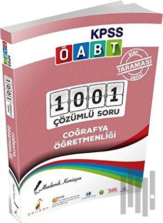 2018 KPSS ÖABT Coğrafya Öğretmenliği Alan Taraması Serisi 1001 Çözümlü