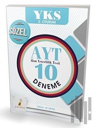 2018 Sözel Öğrencileri İçin YKS 2. Oturum AYT 10 Deneme | Kitap Ambarı