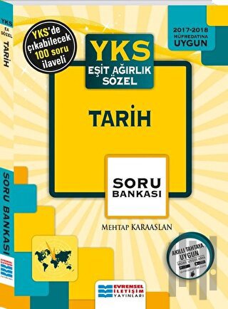 2018 YKS Tarih Soru Bankası | Kitap Ambarı