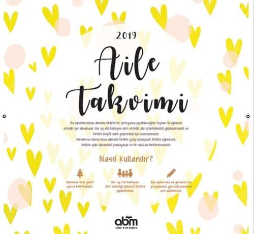 2019 Aile Takvimi | Kitap Ambarı