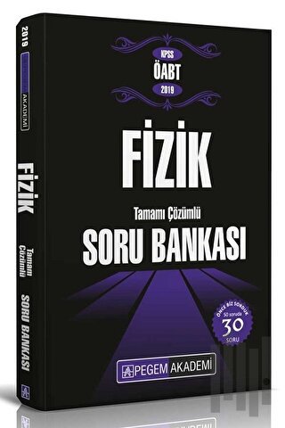 2019 KPSS ÖABT Fizik Tamamı Çözümlü Soru Bankası | Kitap Ambarı