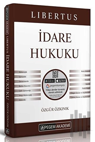 2019 Libertus İdare Hukuku Konu Anlatımı | Kitap Ambarı