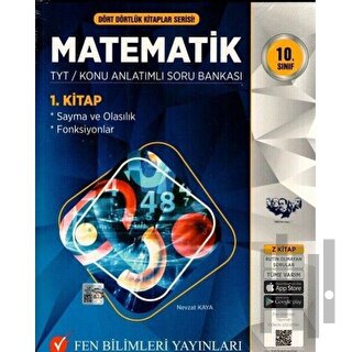 2021 10. Sınıf Dört Dörtlük Kitaplar Serisi Matematik TYT Konu Anlatım