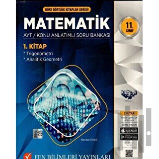 2021 11. Sınıf Dört Dörtlük Kitaplar Serisi Matematik AYT Konu Anlatım