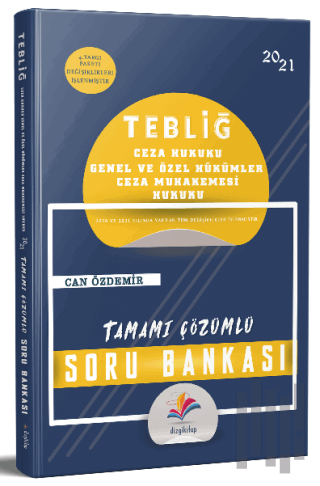 2021 Hakimlik TEBLİĞ Ceza Hukuku, Ceza Muhakemesi Hukuku Soru Bankası 