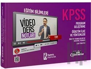 2021 KPSS Eğitim Bilimleri Program Geliştirme Öğretim İlke ve Yöntemle