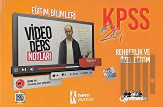 2021 KPSS Eğitim Bilimleri Rehberlik ve Özel Eğitim Video Ders Notları