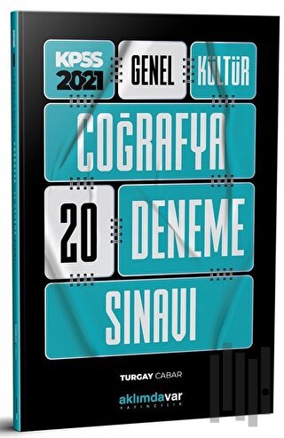 2021 KPSS Genel Kültür Coğrafya 20 Deneme Sınavı | Kitap Ambarı