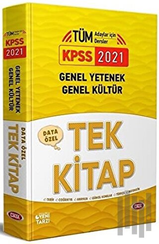 2021 KPSS Genel Yetenek-Genel Kültür Özel Tek Kitap | Kitap Ambarı