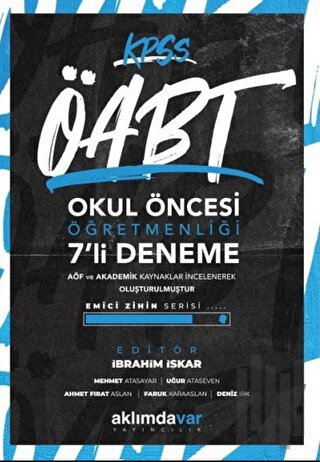 2021 KPSS ÖABT Okul Öncesi Öğretmenliği 7'li Deneme | Kitap Ambarı