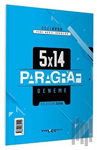 2021 KPSS Paragraf 5x14 Deneme Kolaydan Zora | Kitap Ambarı