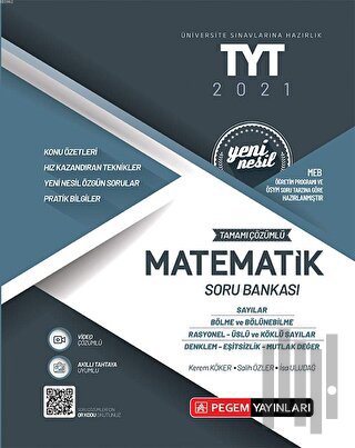 2021 Üniversite Sınavlarını Hazırlık TYT Tamamı Çözümlü Matematik Soru