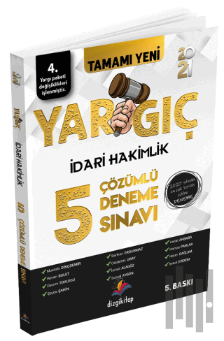 2021 Yargıç İdari Hakimlik 5 Deneme Çözümlü | Kitap Ambarı