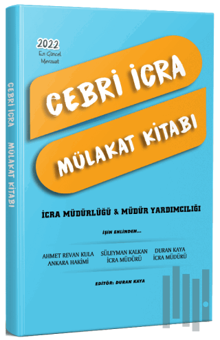 2022 Cebri İcra Müdür ve Müdür Yardımcılığı Mülakat Kitabı | Kitap Amb