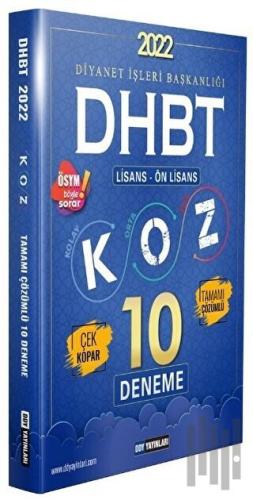 2022 DHBT Koz Lisans Önlisans Tamamı Çözümlü 10 Deneme | Kitap Ambarı