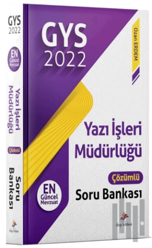 2022 GYS Yazı İşleri Müdürlüğü Çözümlü Soru Bankası | Kitap Ambarı