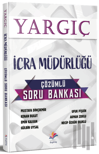 2022 İcra Müdürlüğü Yargıç Soru Bankası Çözümlü | Kitap Ambarı