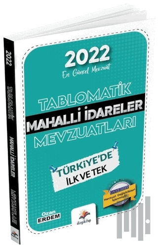 2022 Kaymakamlık Tablomatik Mahalli İdareler Mevzuatları Konu Anlatımı