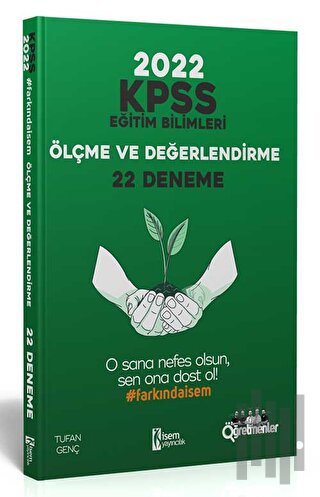 2022 KPSS Eğitim Bilimleri Ölçme ve Değerlendirme 22 Deneme | Kitap Am