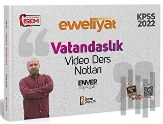 2022 KPSS Genel Kültür Vatandaşlık Evveliyat Video Ders Notu | Kitap A