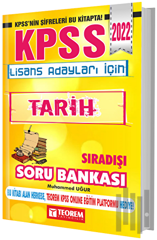 2022 KPSS Lisans Adayları İçin Sıra Dışı Tarih Soru Bankası | Kitap Am