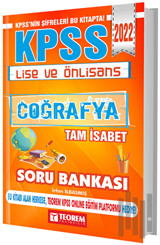 2022 KPSS Lise Ön Lisans Coğrafya Tam İsabet Soru Bankası | Kitap Amba