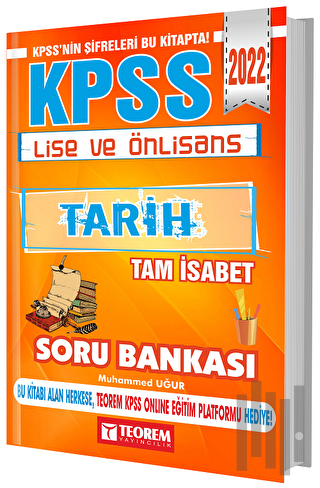 2022 KPSS Lise ve Önlisans Tam İsabet Tarih Soru Bankası | Kitap Ambar