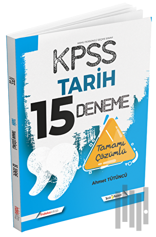 2022 KPSS Tarih 15 Deneme Çözümlü | Kitap Ambarı