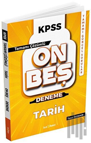 2022 KPSS Tarih 15 Deneme | Kitap Ambarı