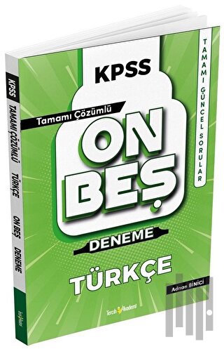 2022 KPSS Türkçe 15 Deneme | Kitap Ambarı